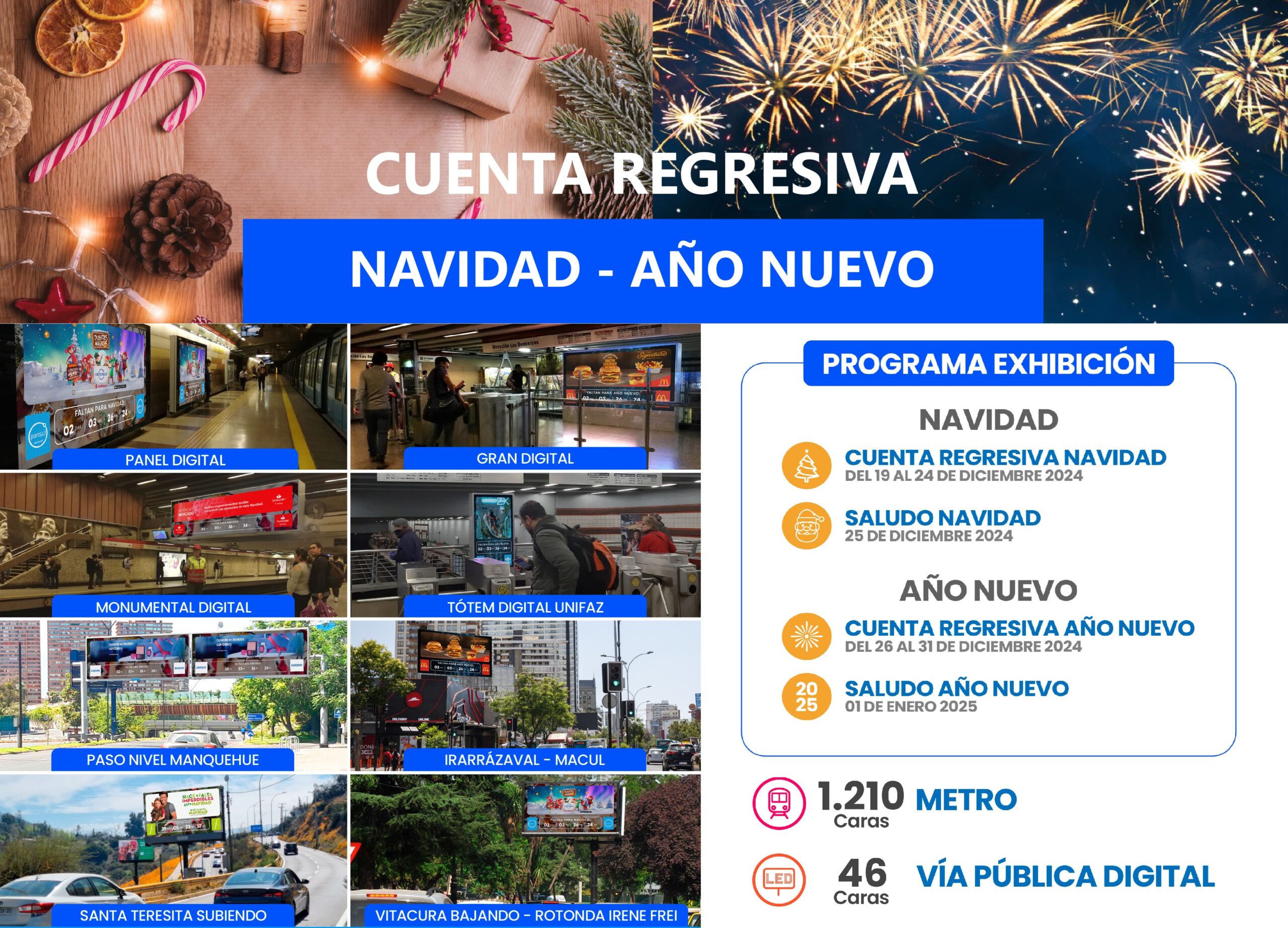 Cuenta Regresiva Navidad y Año Nuevo